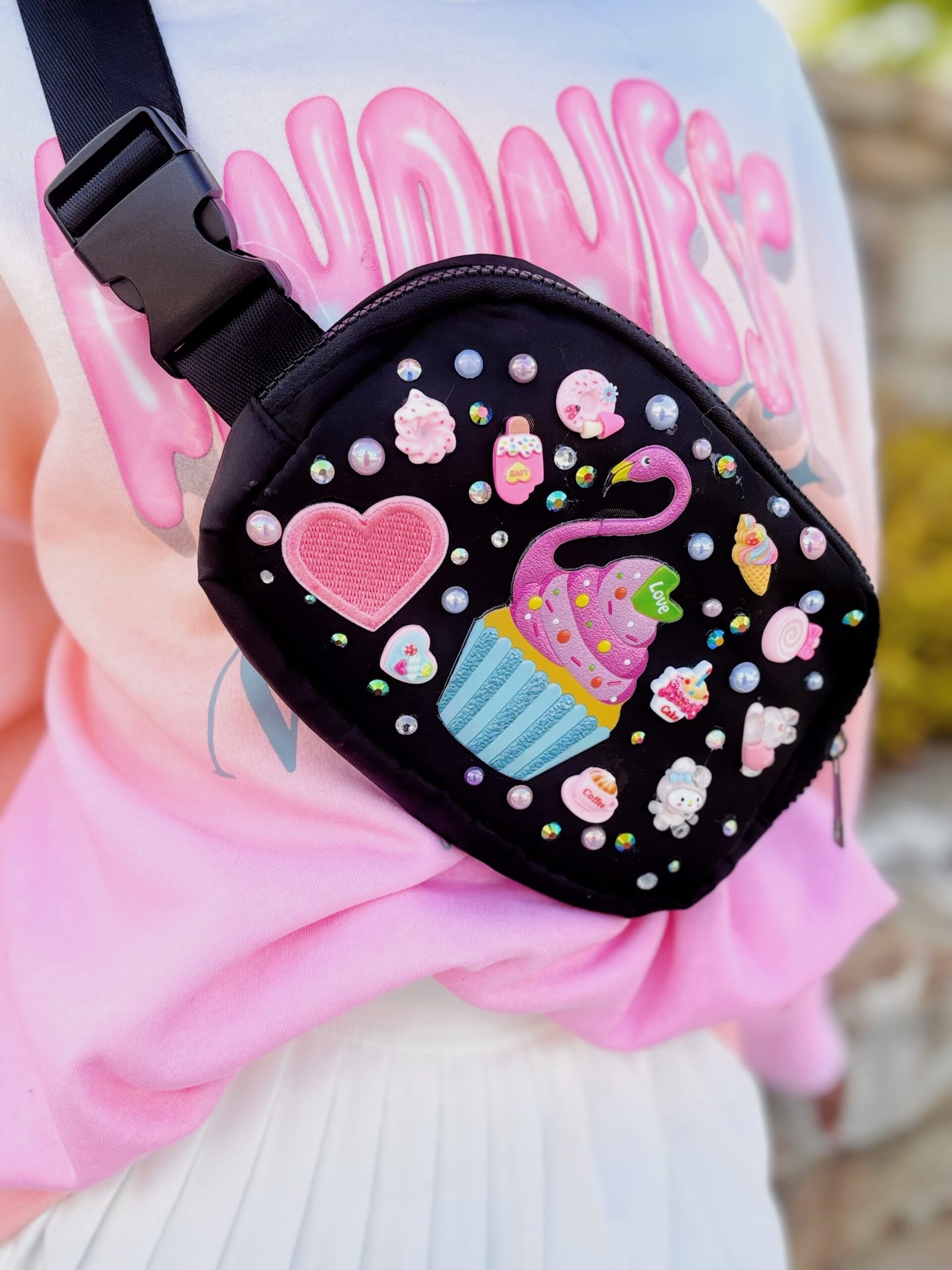 Junk Charm Sling Purse