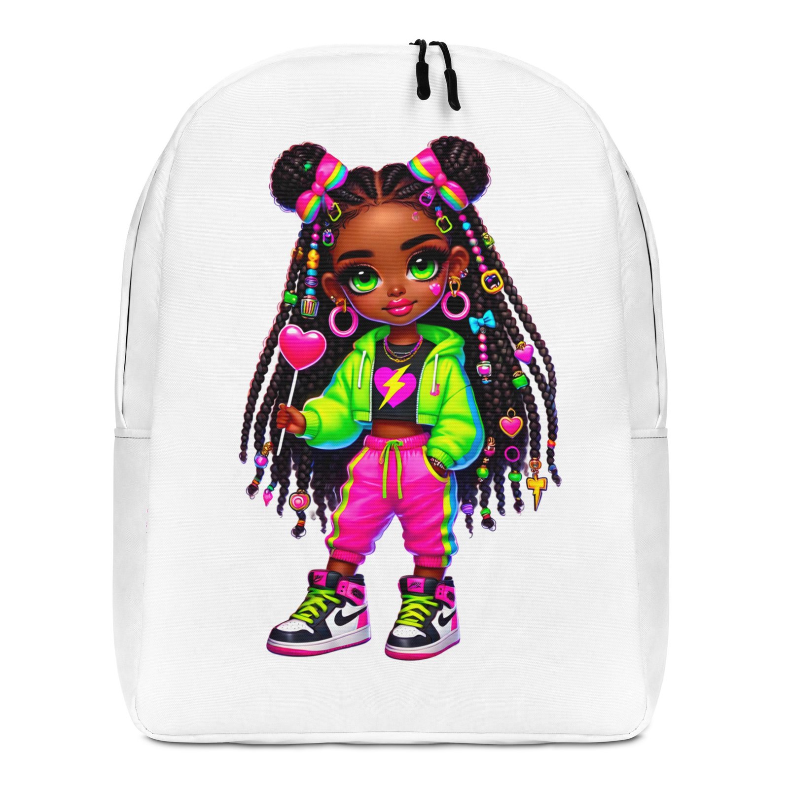 Dash Fruity Green Minimalist Backpack
