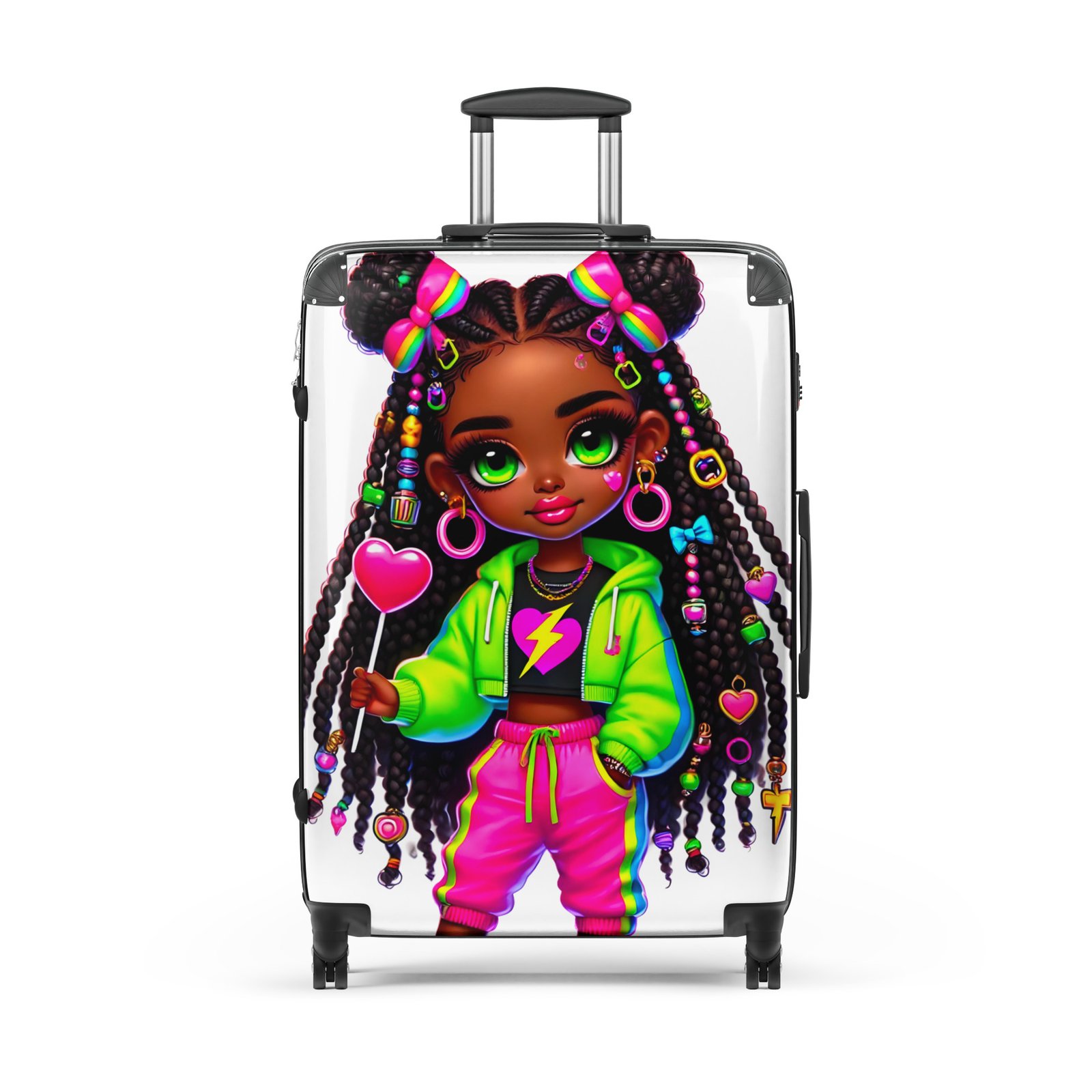 Dash Fruity Green Hard-shell Suitcase - Image 2