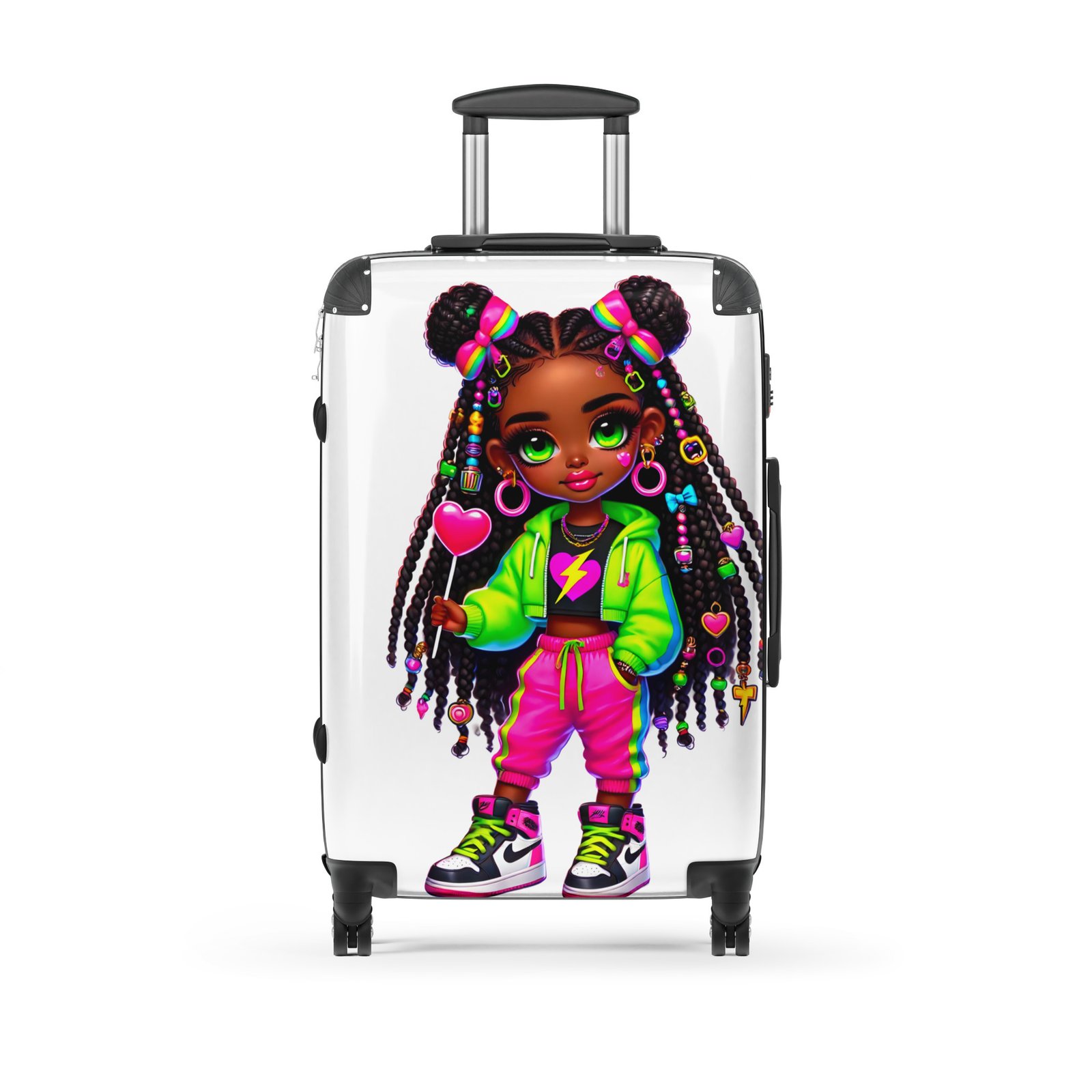 Dash Fruity Green Hard-shell Suitcase - Image 3