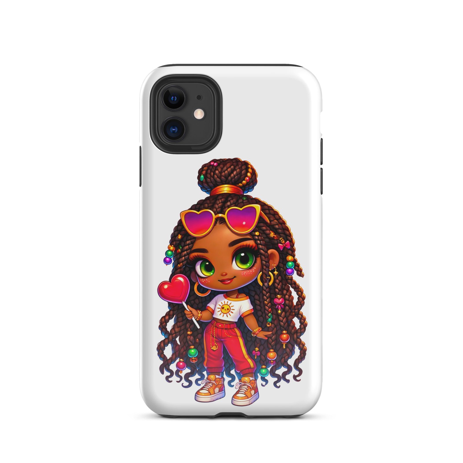 Sunny Ferry Orange Tough Case for iPhone®