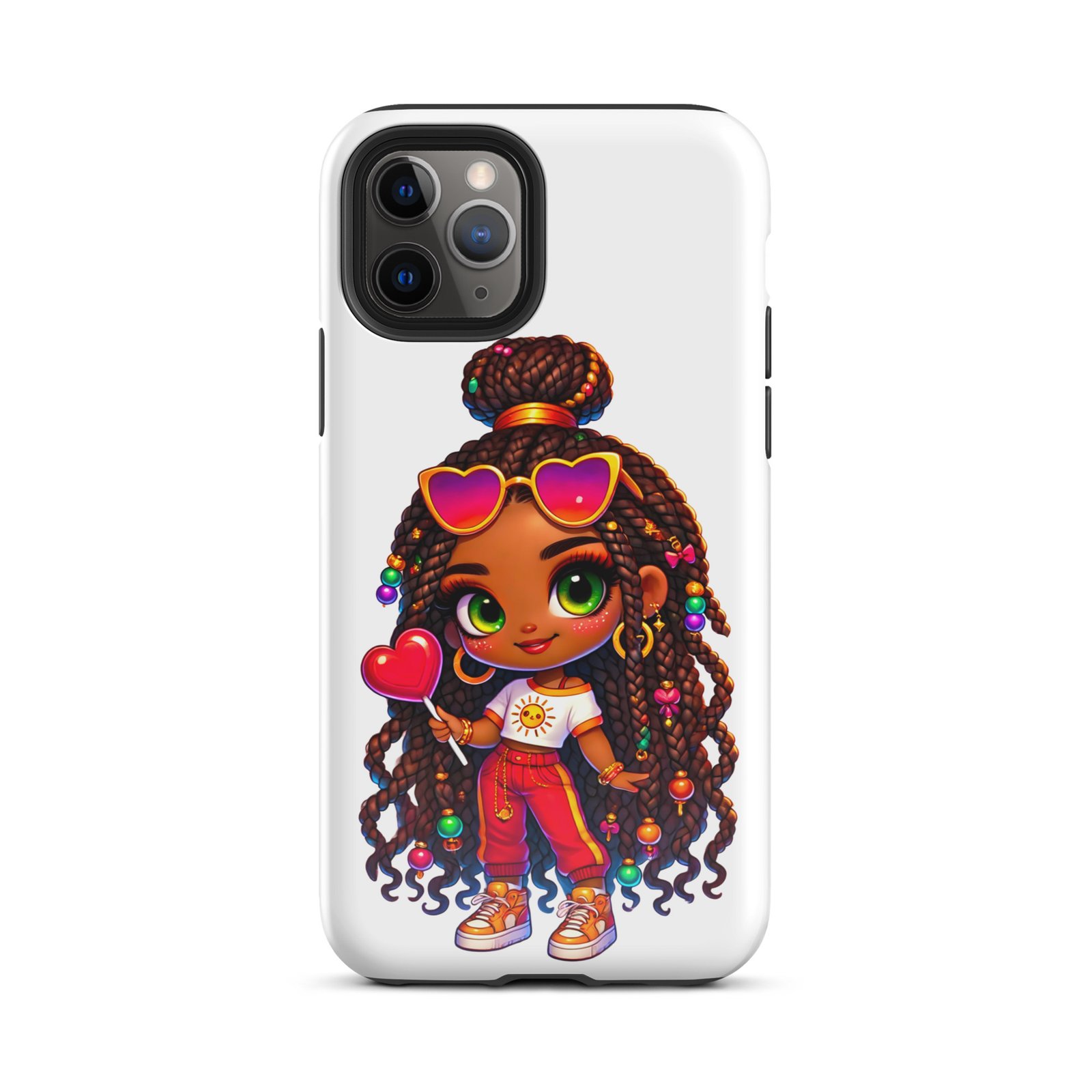 Sunny Ferry Orange Tough Case for iPhone® - Image 3