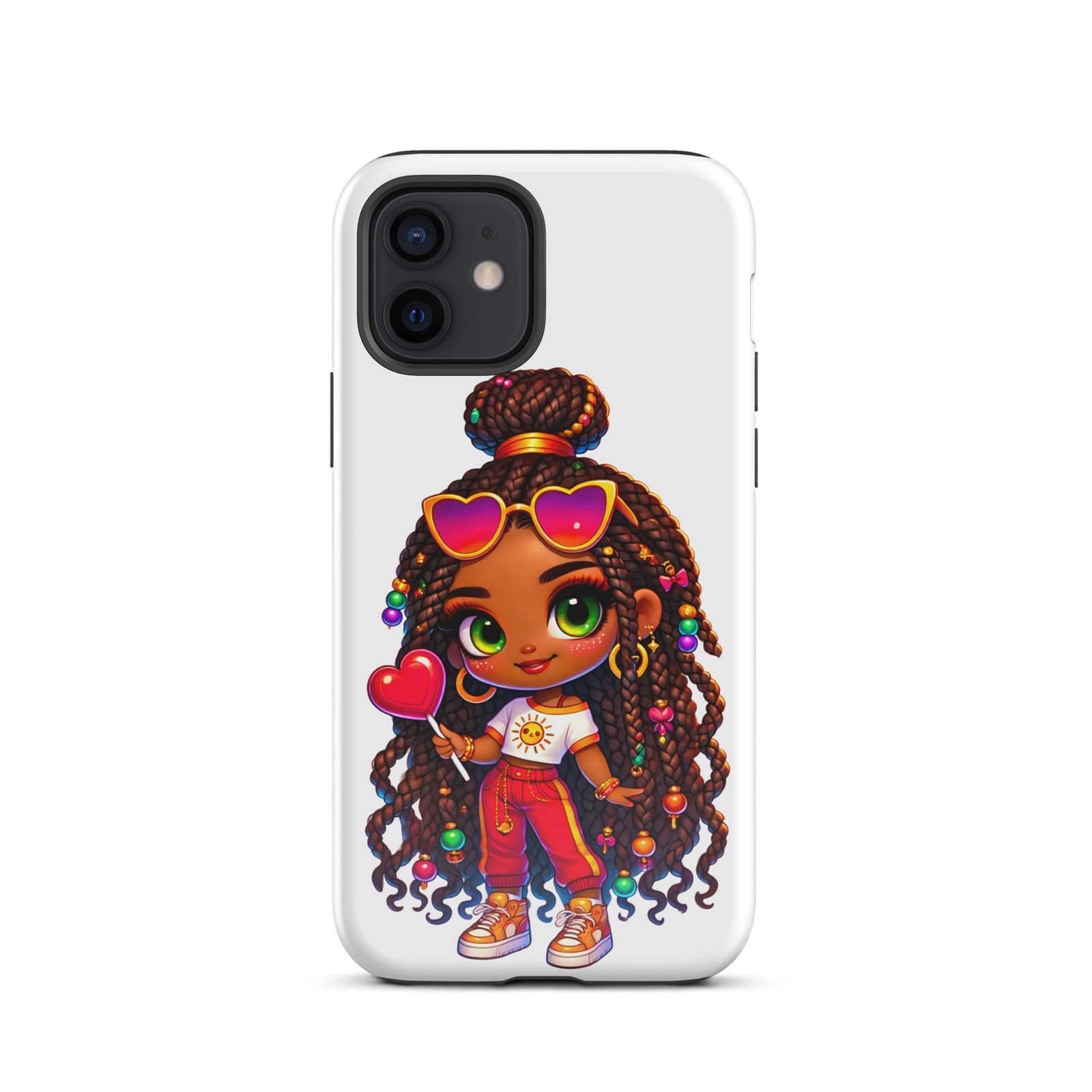 Sunny Ferry Orange Tough Case for iPhone® - Image 9