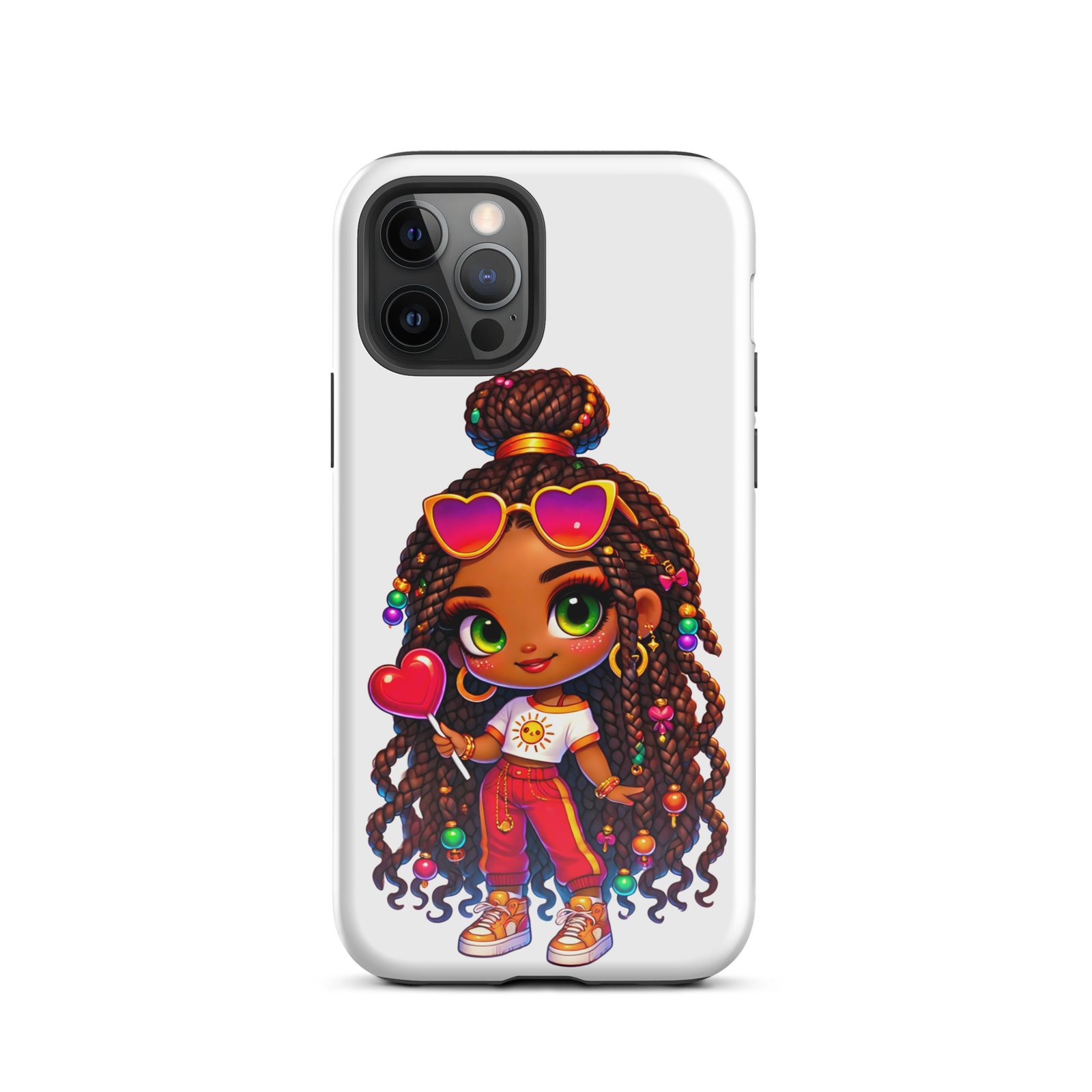 Sunny Ferry Orange Tough Case for iPhone® - Image 11