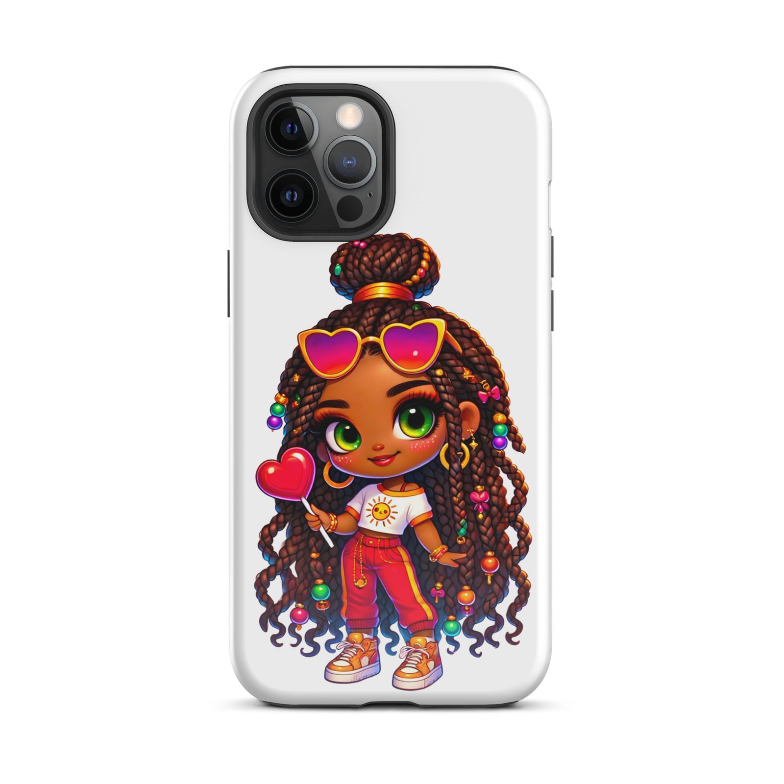 Sunny Ferry Orange Tough Case for iPhone® - Image 13