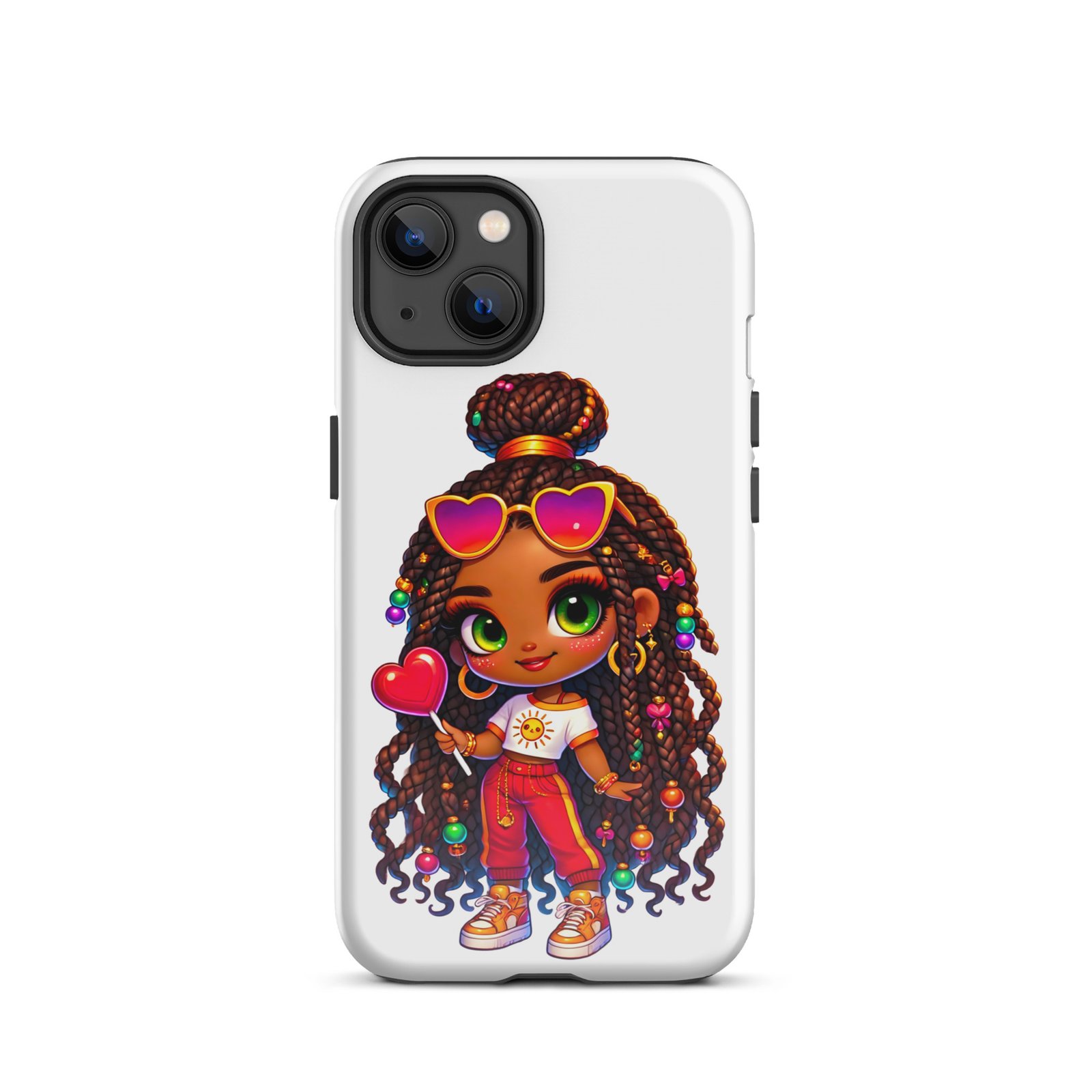 Sunny Ferry Orange Tough Case for iPhone® - Image 17