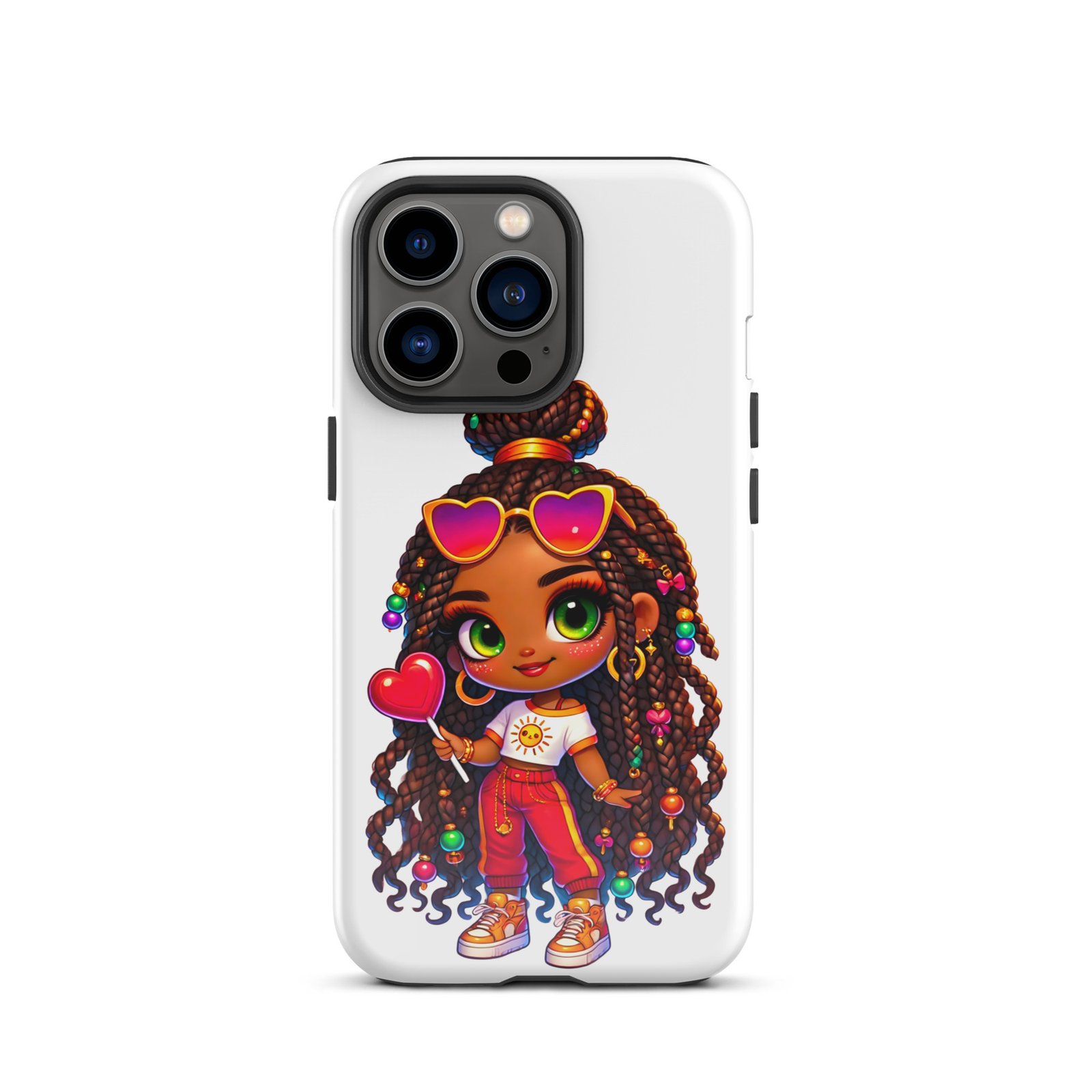 Sunny Ferry Orange Tough Case for iPhone® - Image 19