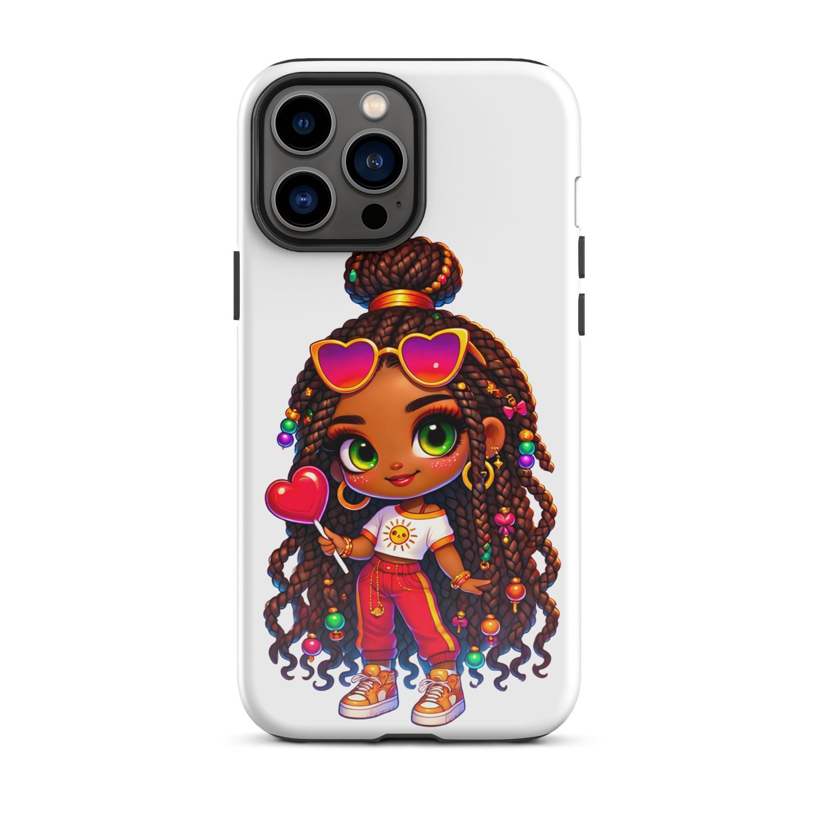 Sunny Ferry Orange Tough Case for iPhone® - Image 21
