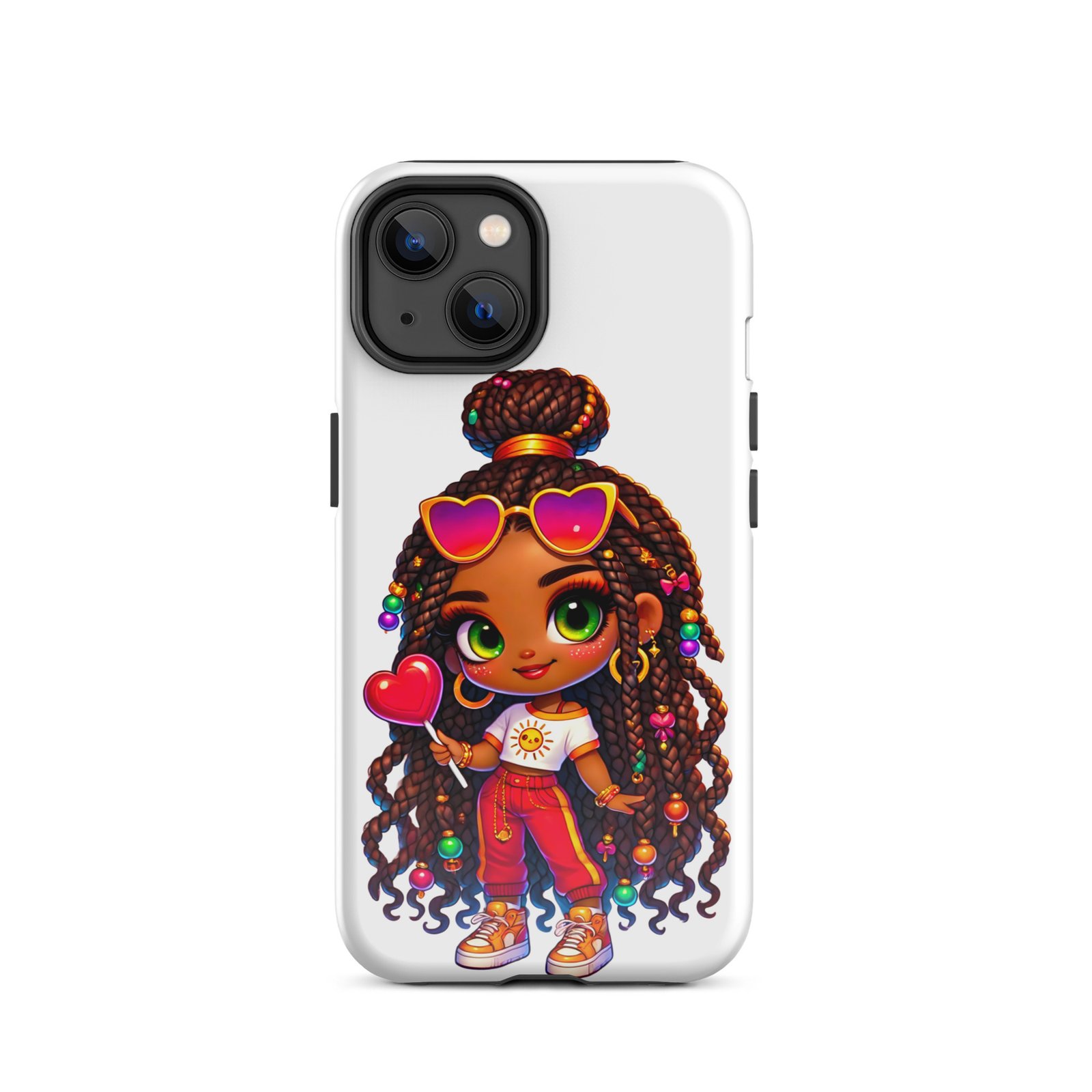 Sunny Ferry Orange Tough Case for iPhone® - Image 23