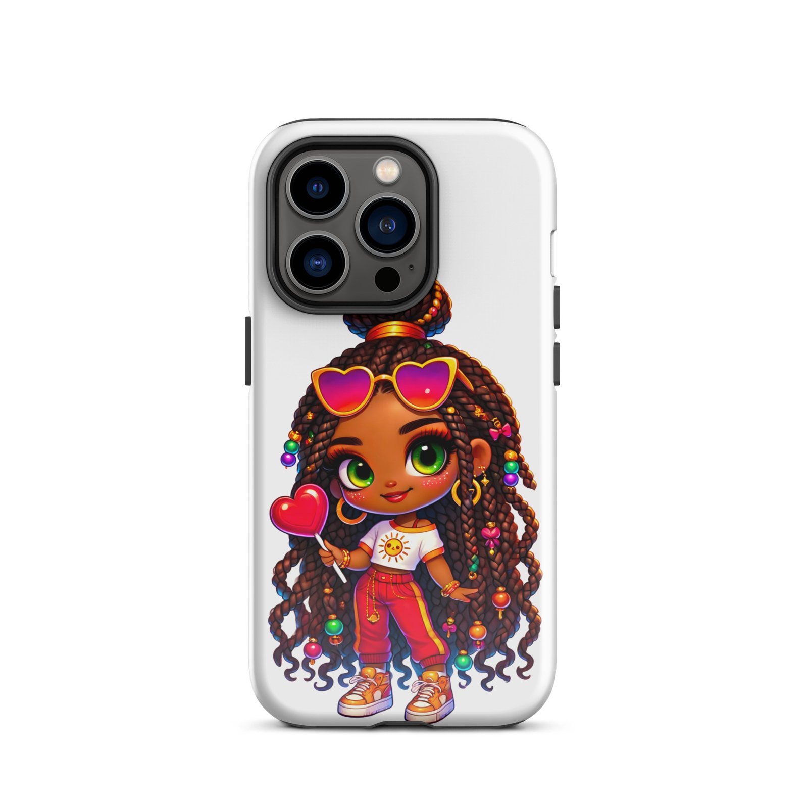 Sunny Ferry Orange Tough Case for iPhone® - Image 27