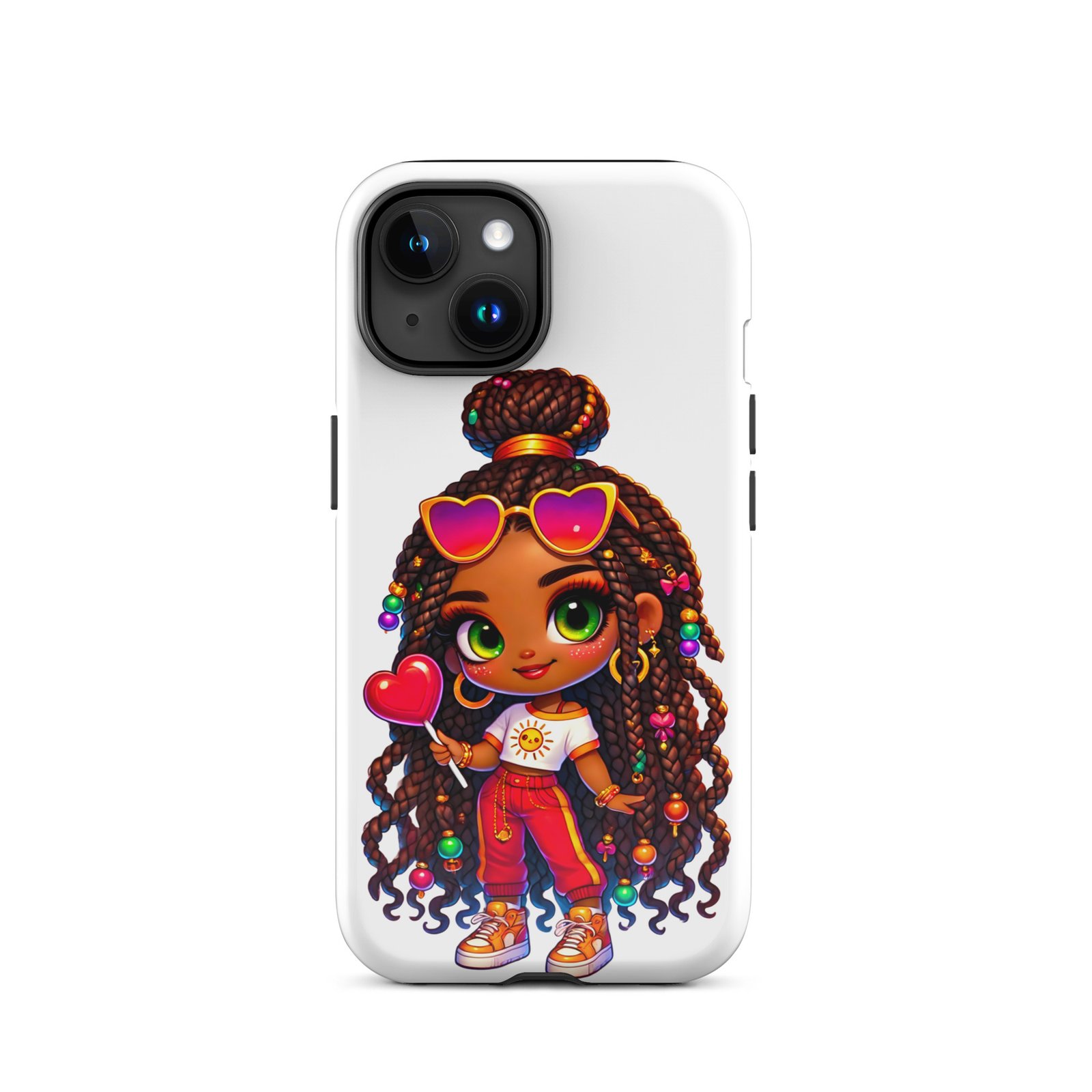 Sunny Ferry Orange Tough Case for iPhone® - Image 31