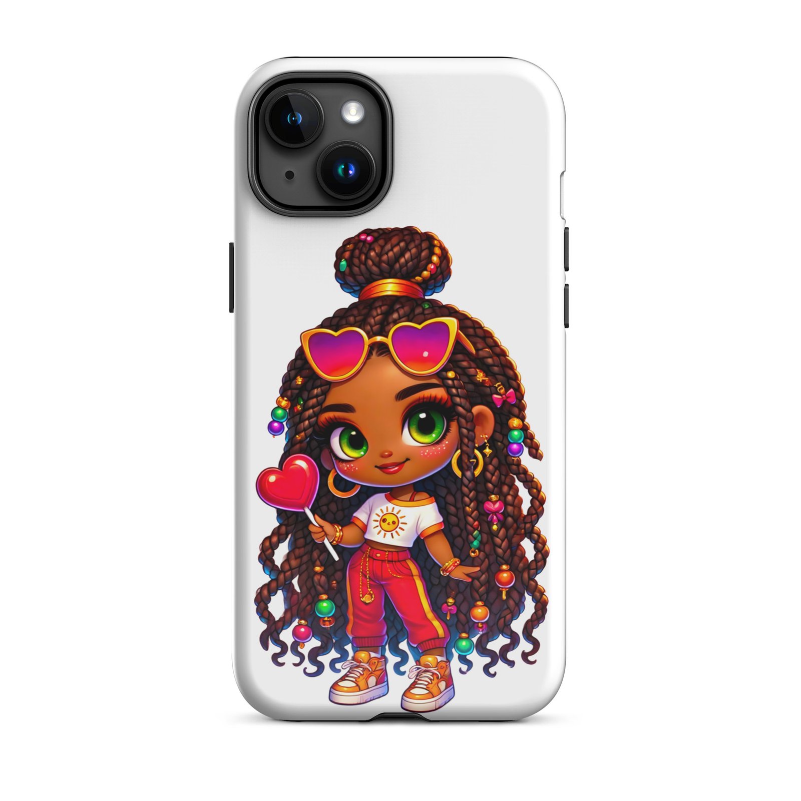 Sunny Ferry Orange Tough Case for iPhone® - Image 33