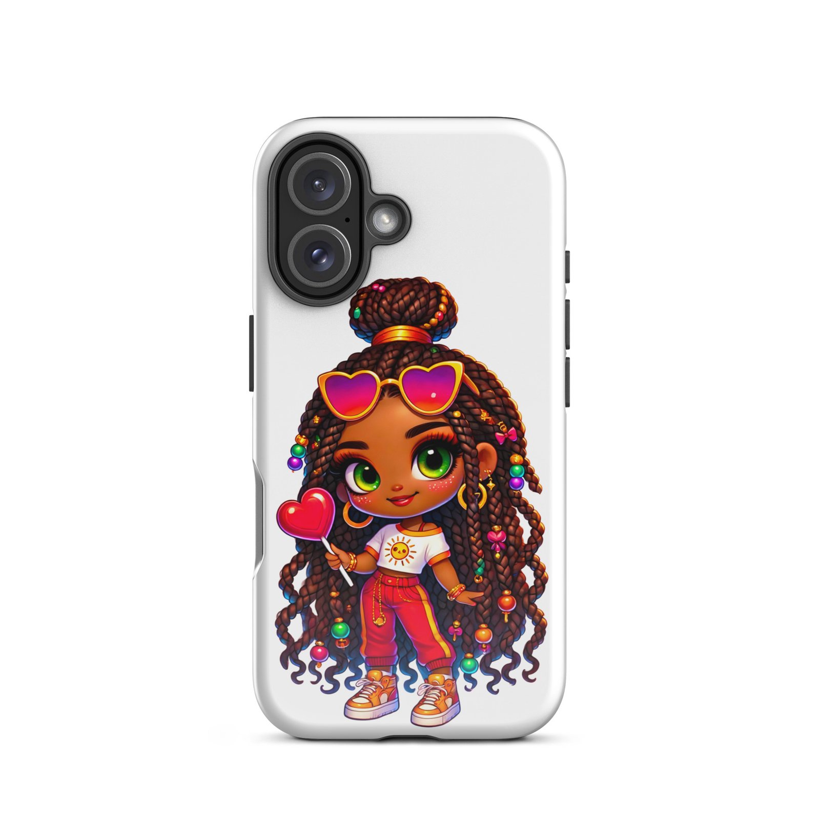 Sunny Ferry Orange Tough Case for iPhone® - Image 39