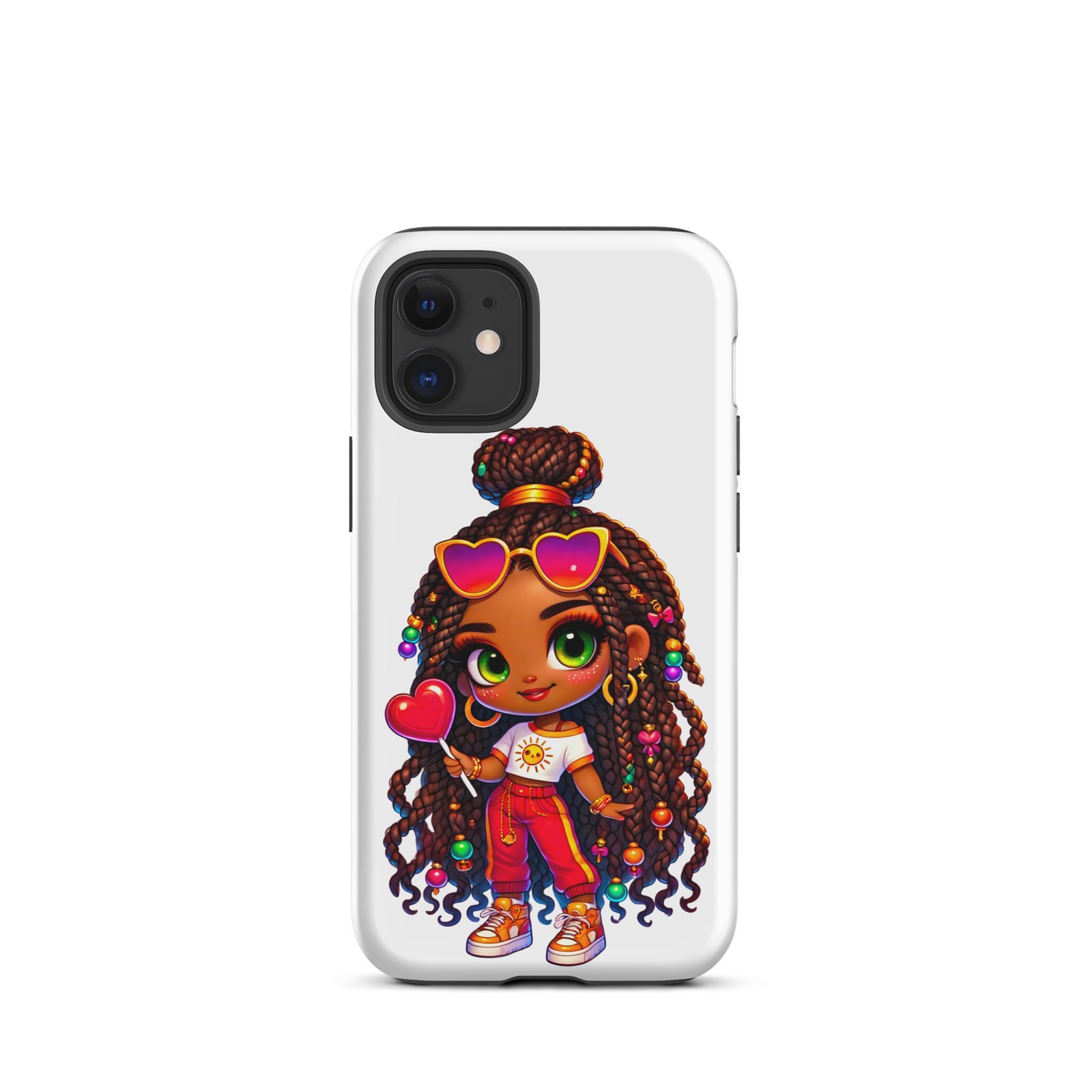 Sunny Ferry Orange Tough Case for iPhone® - Image 8