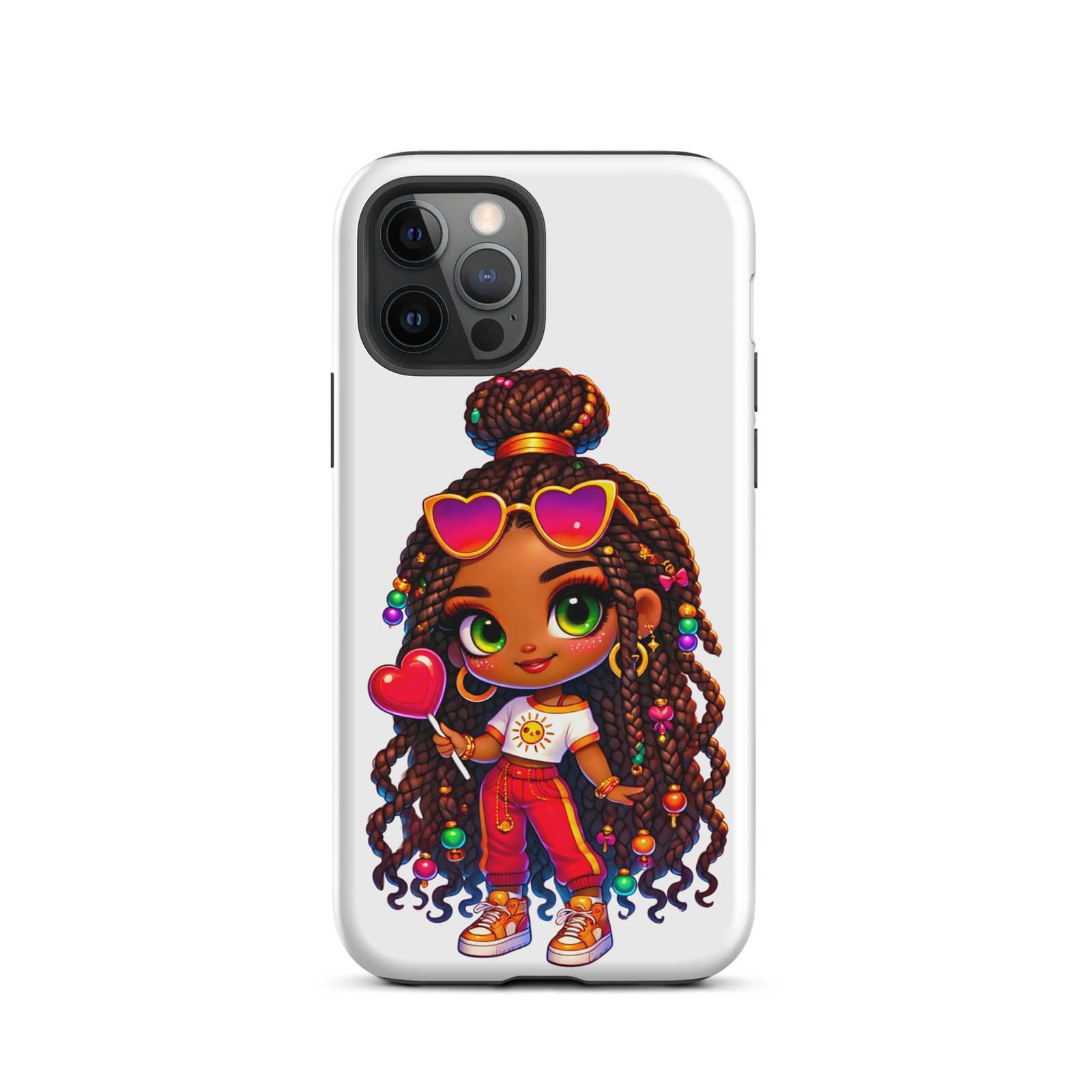 Sunny Ferry Orange Tough Case for iPhone® - Image 12