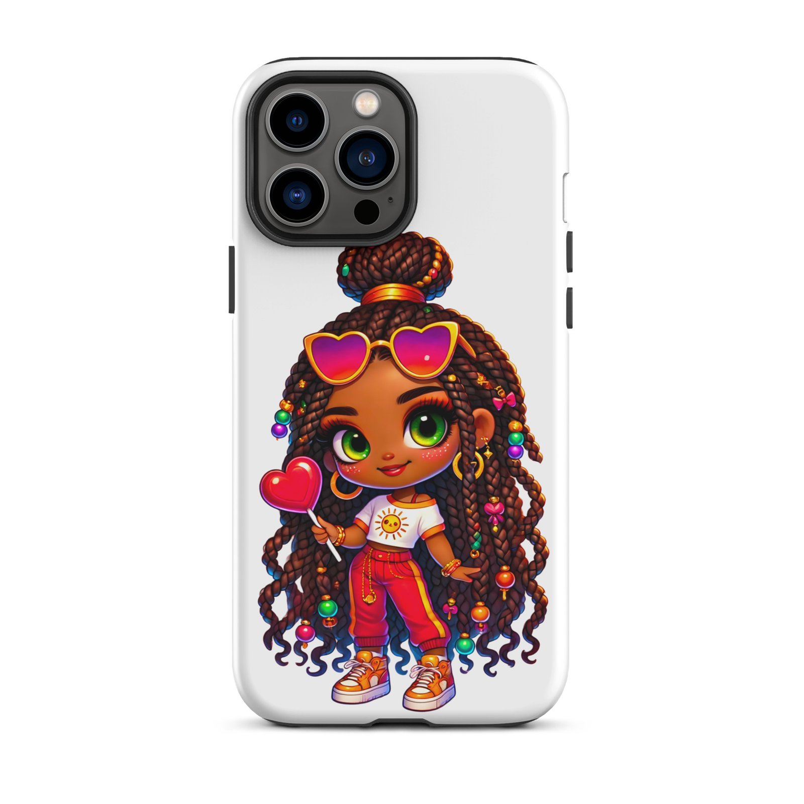 Sunny Ferry Orange Tough Case for iPhone® - Image 22