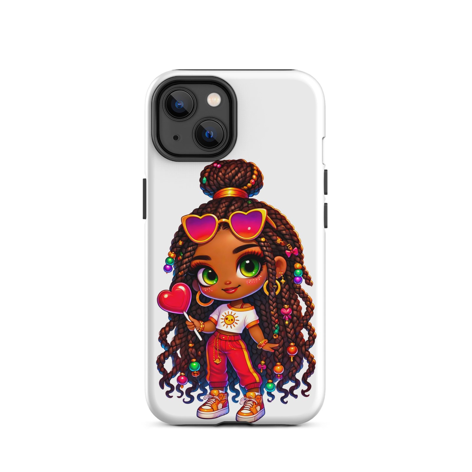 Sunny Ferry Orange Tough Case for iPhone® - Image 24
