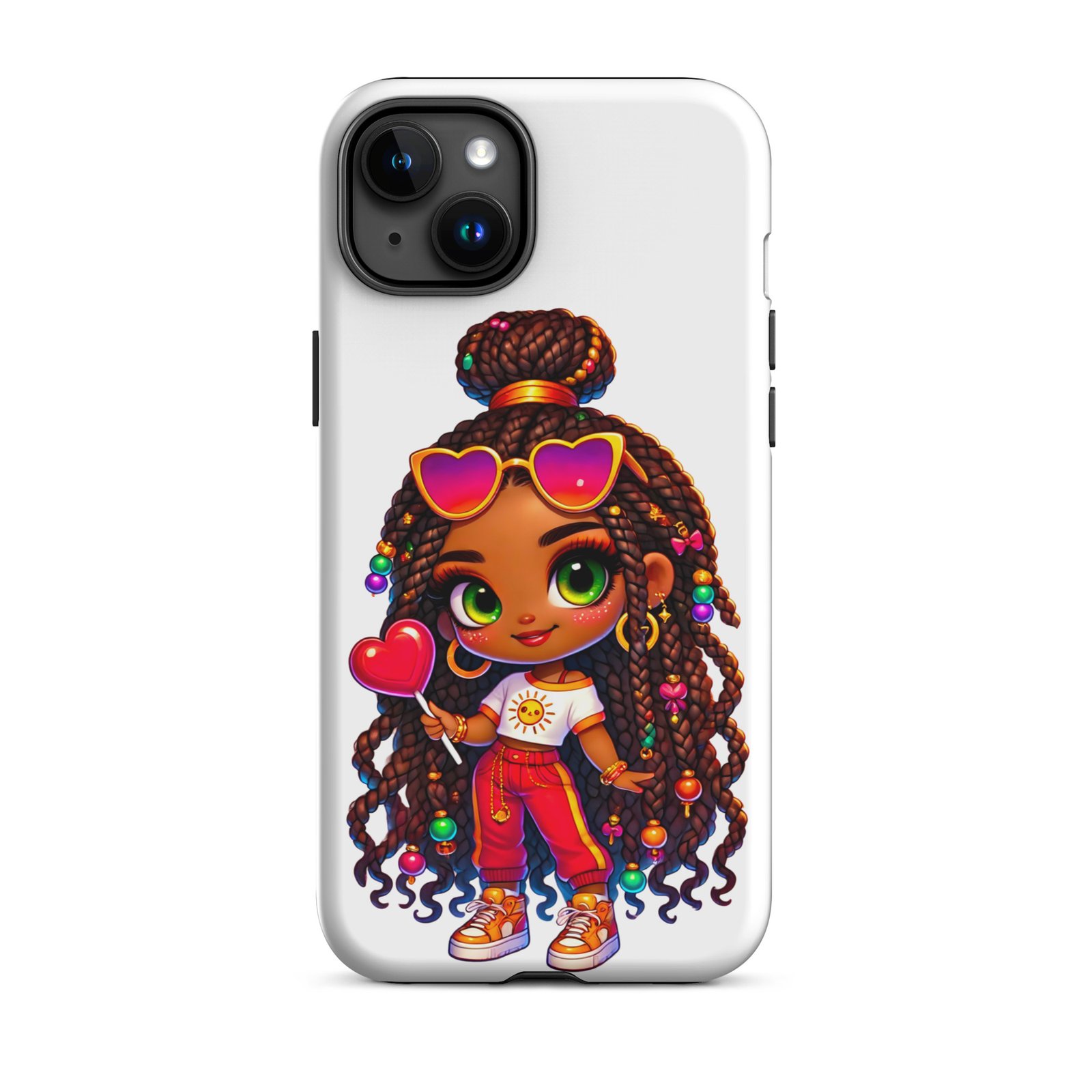 Sunny Ferry Orange Tough Case for iPhone® - Image 34