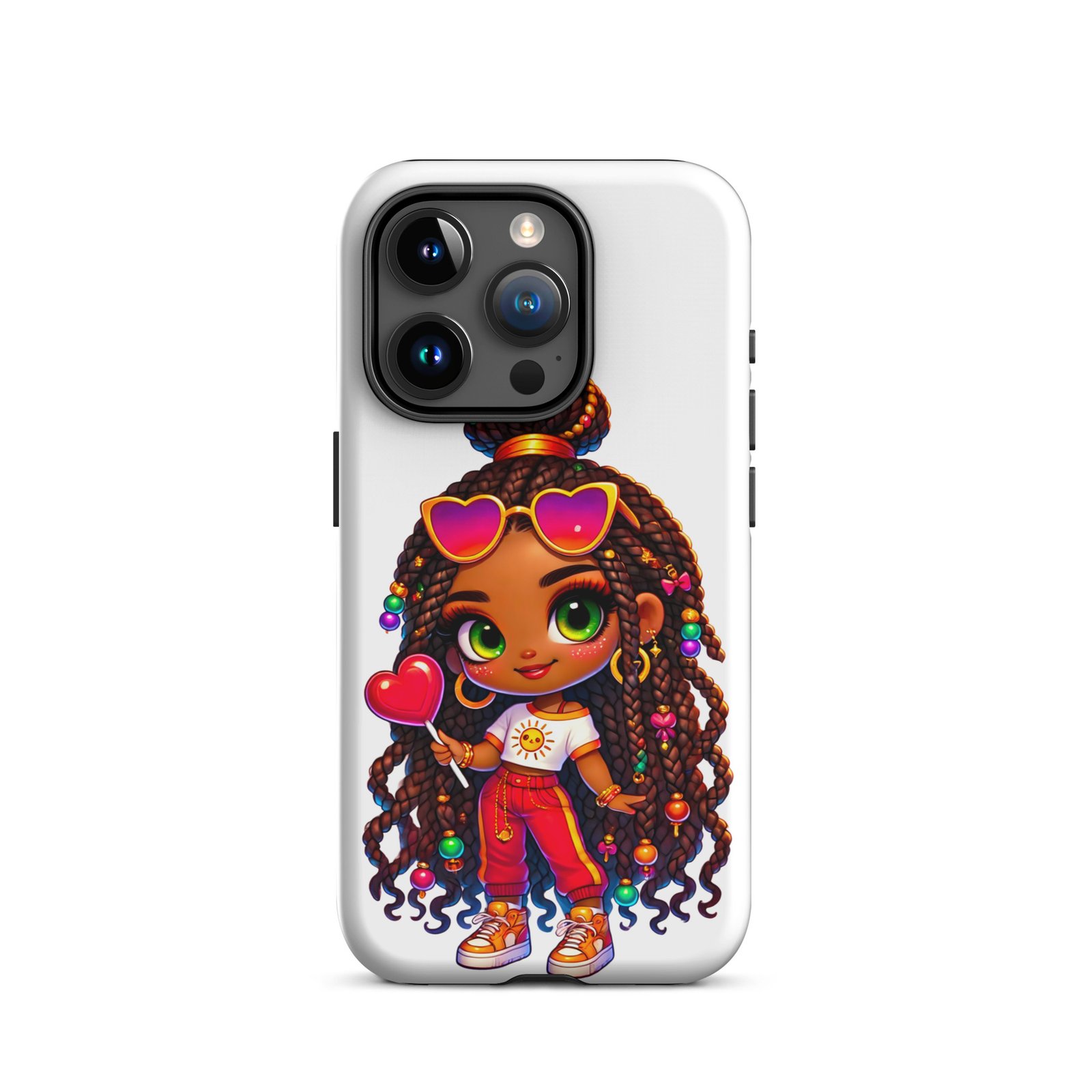 Sunny Ferry Orange Tough Case for iPhone® - Image 36