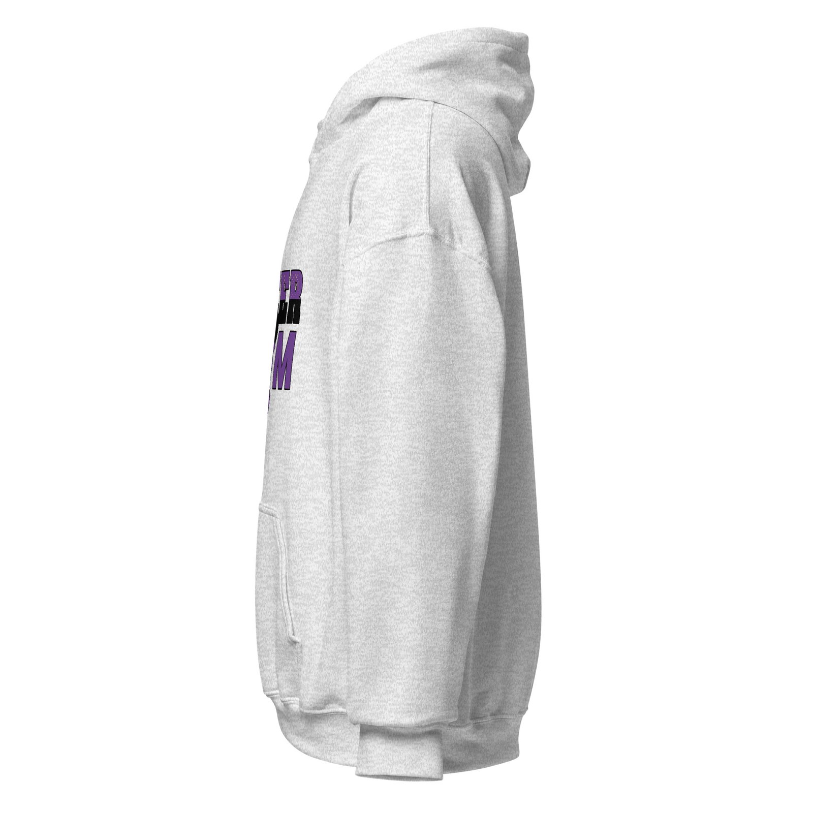 Cheer Mom (Purple) Unisex Hoodie - Image 11