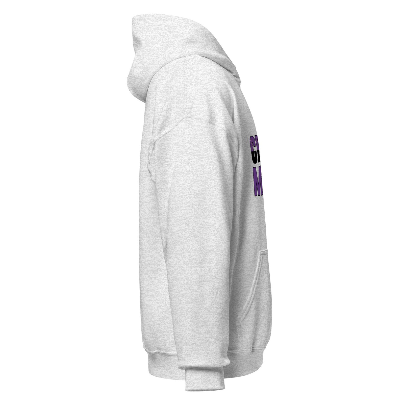 Cheer Mom (Purple) Unisex Hoodie - Image 15