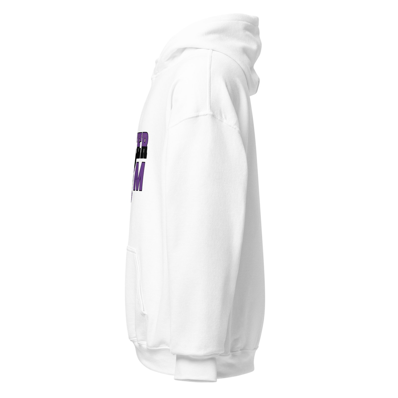 Cheer Mom (Purple) Unisex Hoodie - Image 12