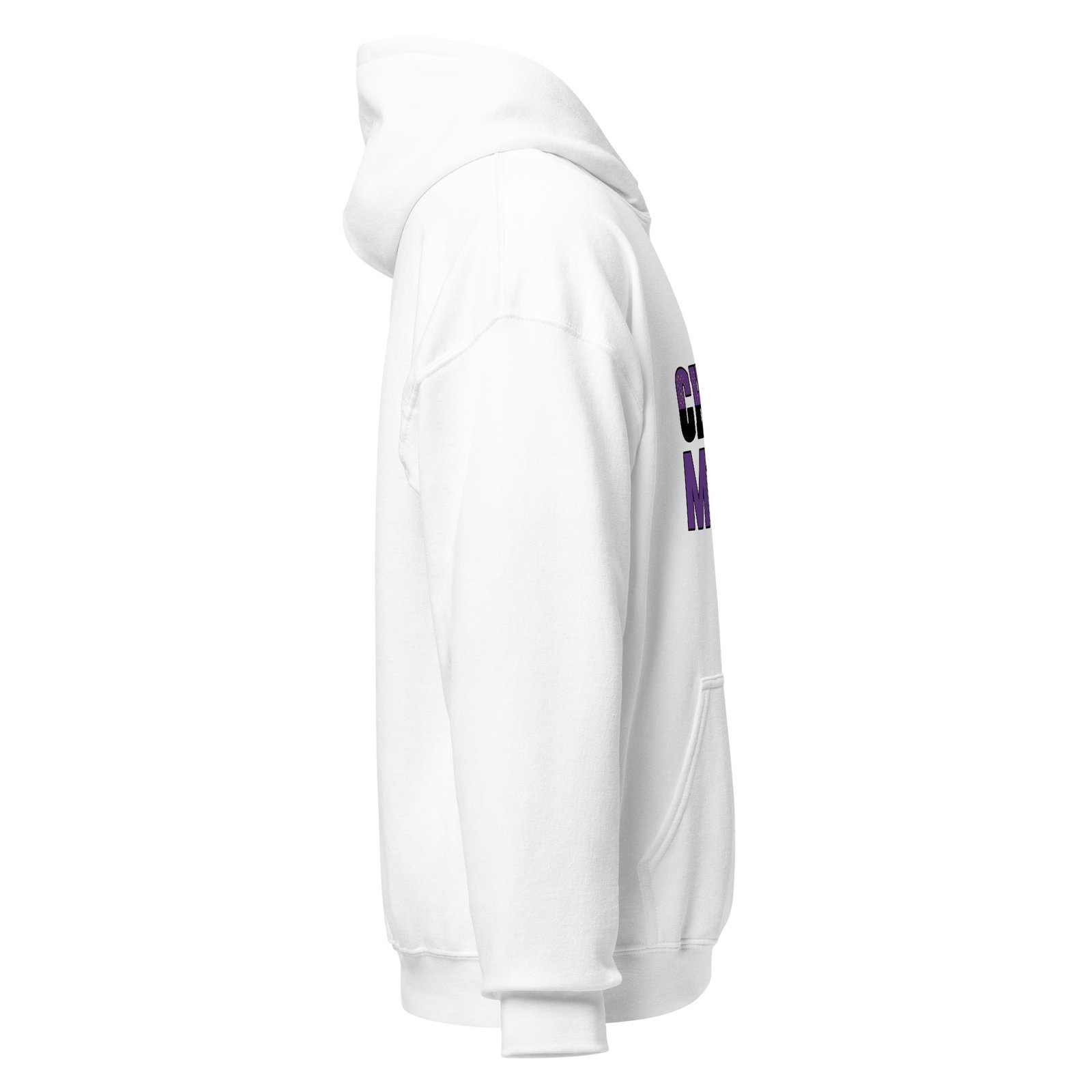 Cheer Mom (Purple) Unisex Hoodie - Image 16