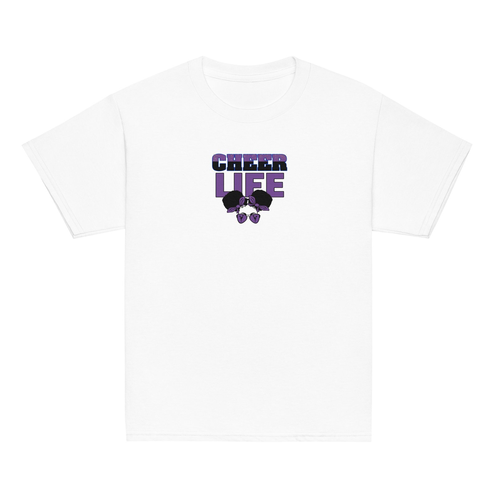 Cheer Life (Purple ) Youth classic tee