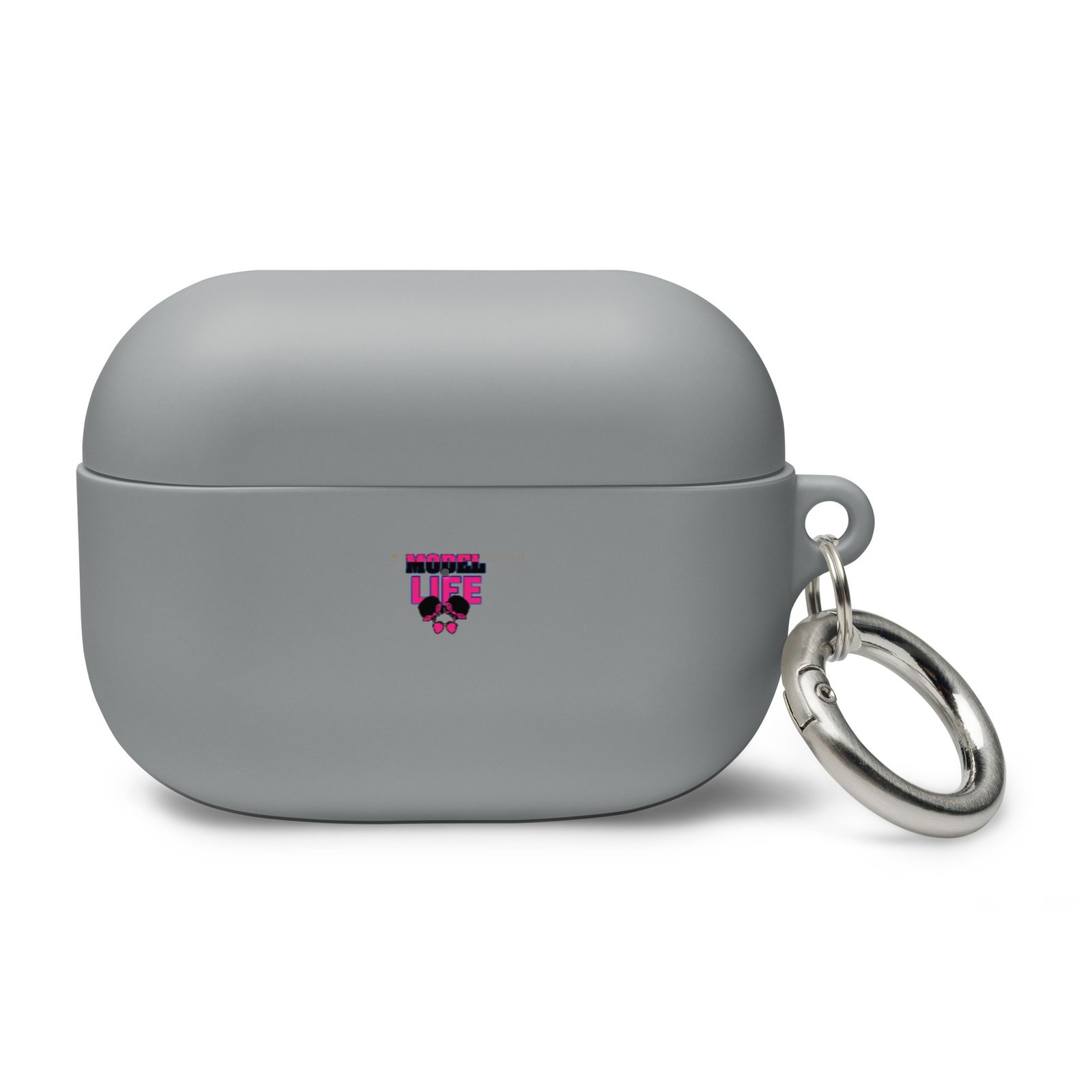 Model Life (Pink) Rubber Case for AirPods® - Image 20