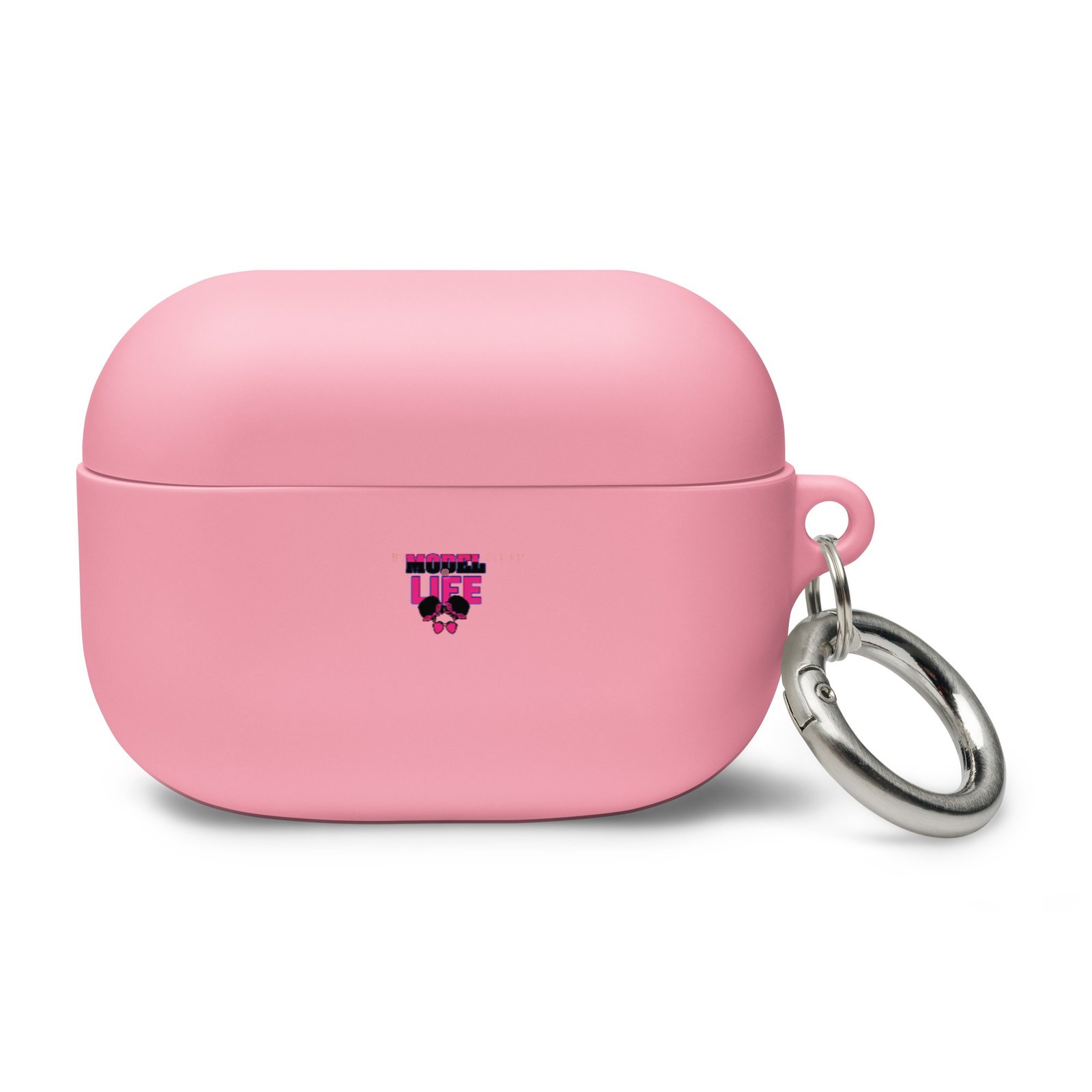 Model Life (Pink) Rubber Case for AirPods® - Image 22