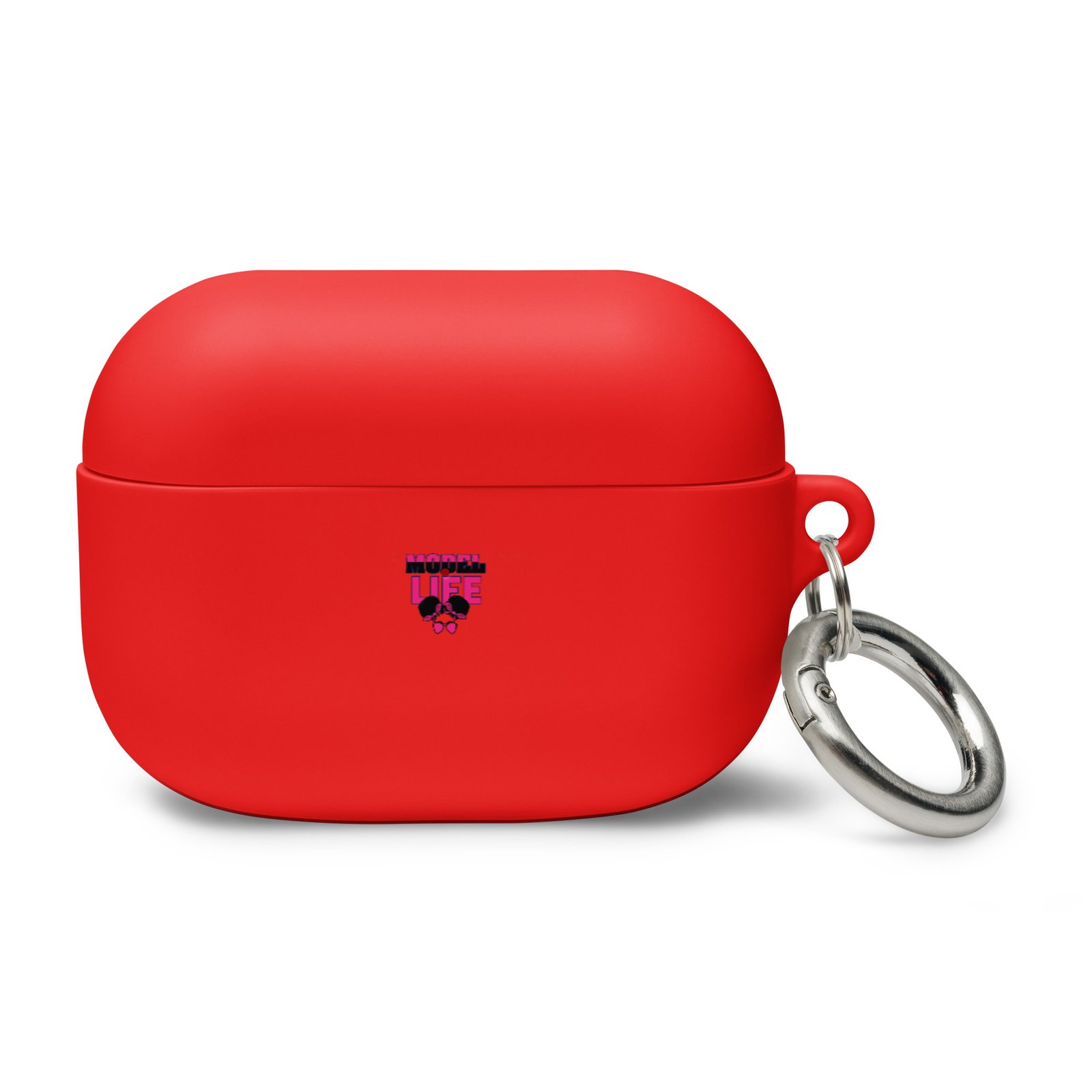Model Life (Pink) Rubber Case for AirPods® - Image 18