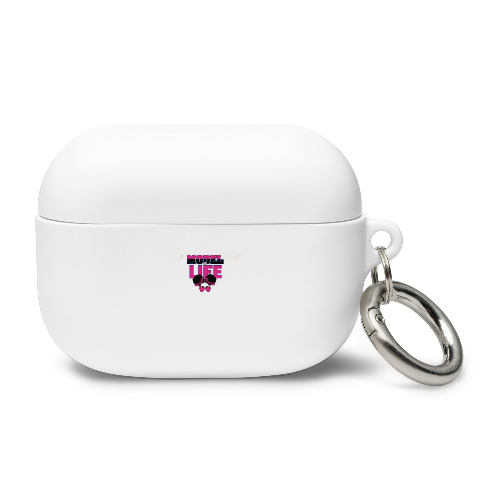 Model Life (Pink) Rubber Case for AirPods® - Image 24
