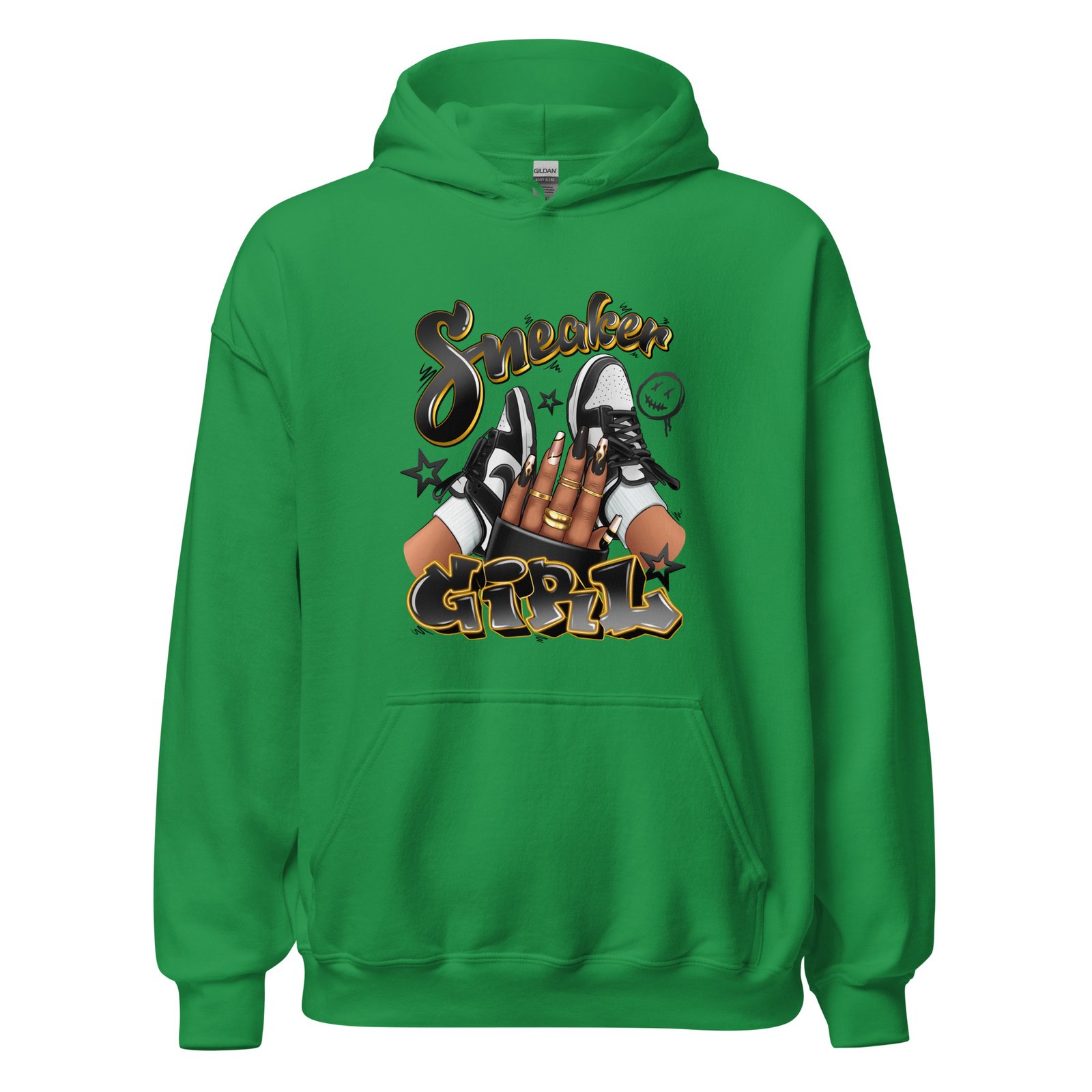 Sneaker Girl Unisex Hoodie - Image 6
