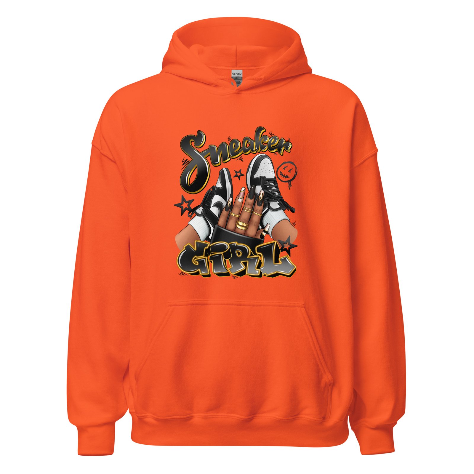 Sneaker Girl Unisex Hoodie - Image 7