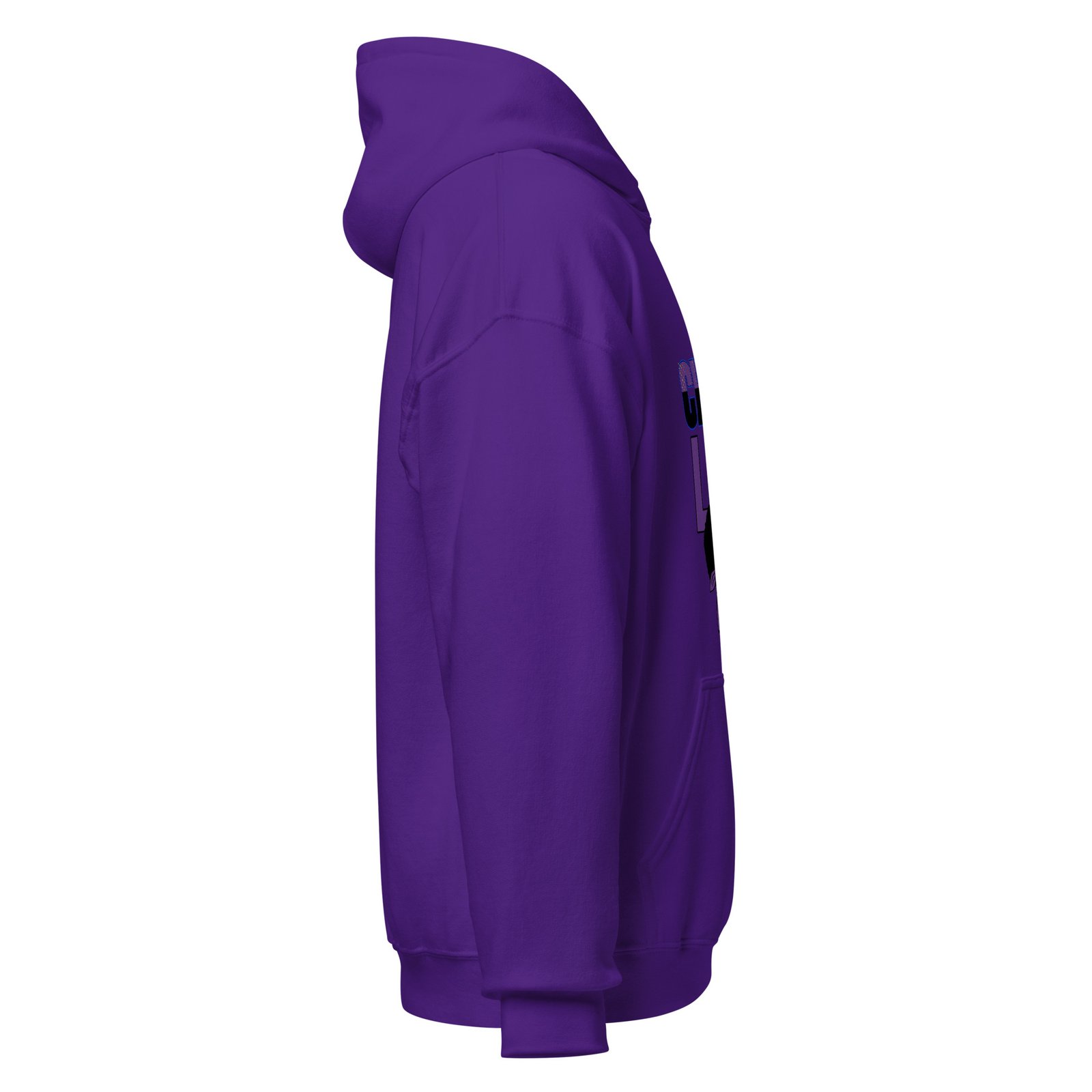 Cheer Life (Purple) Unisex Hoodie - Image 22