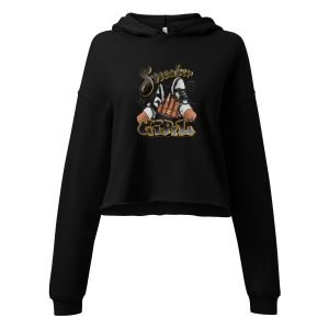 Sneaker Girl Crop Hoodie