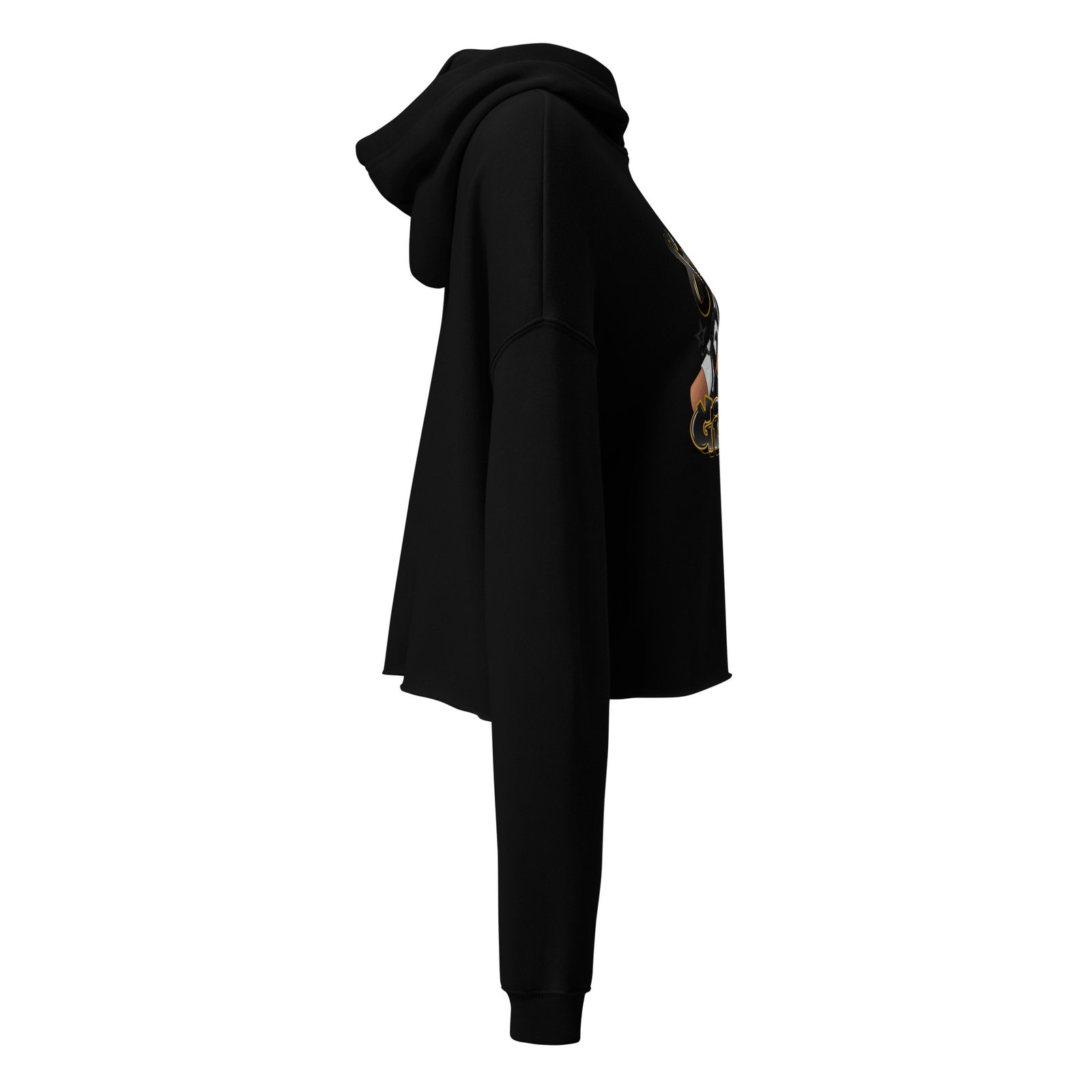 Sneaker Girl Crop Hoodie - Image 4